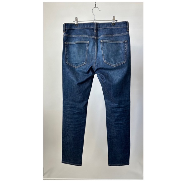 EVERLANE Denim Straight Leg Jeans Regular Rise / Dark Blue Wash- 31 x 32 - Picture 8 of 9